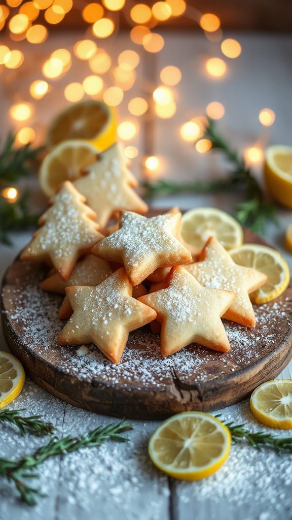 lemon rosemary shortbread delight