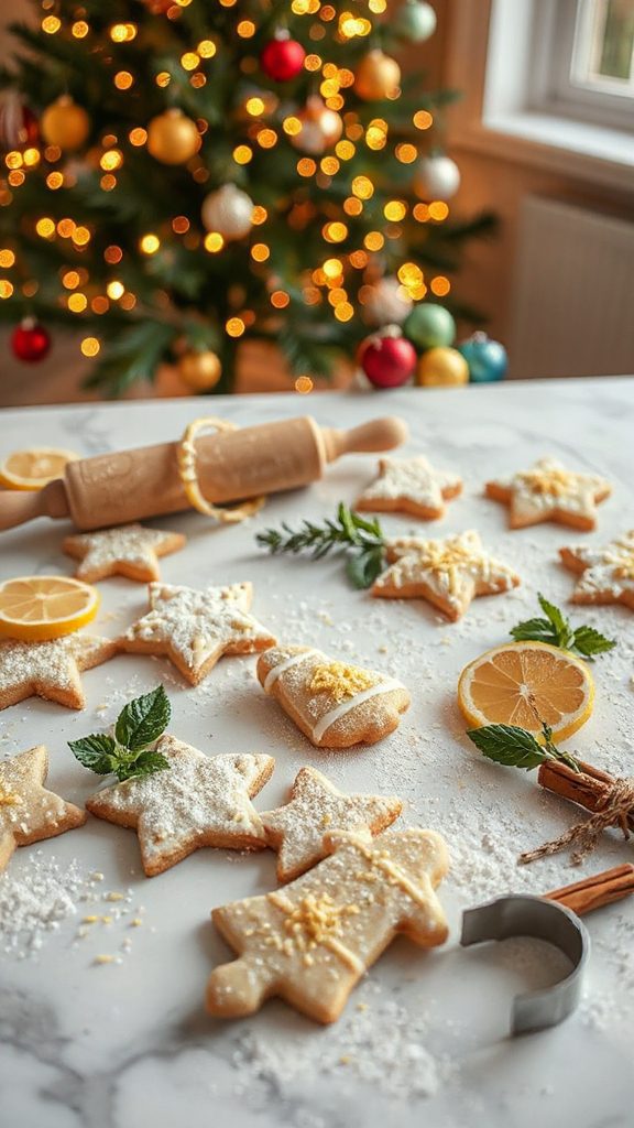 lemon zest sugar cookies