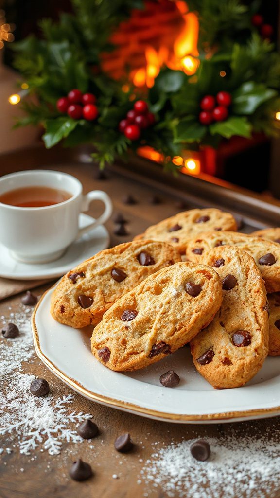 low carb hazelnut biscotti treats