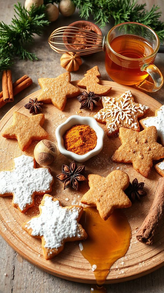 maple infused ginger cookies