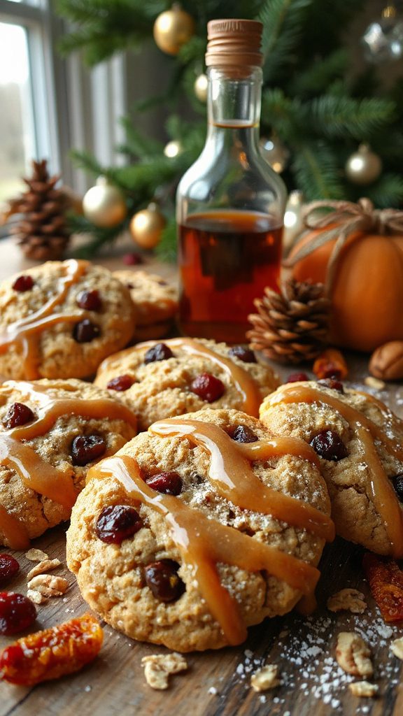 maple oatmeal raisin cookies