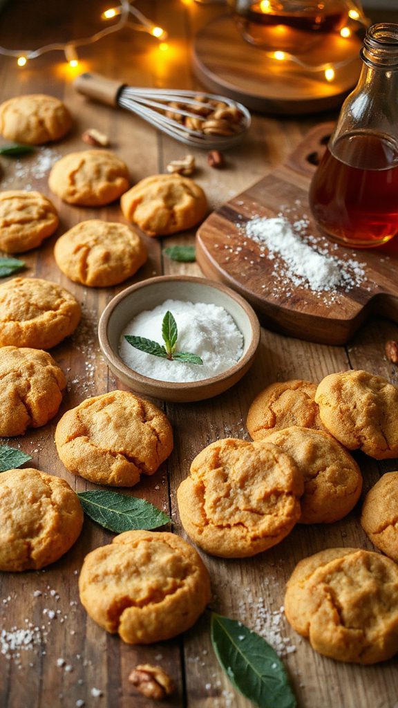 maple sage brown butter cookies maple sage brown butter cookies