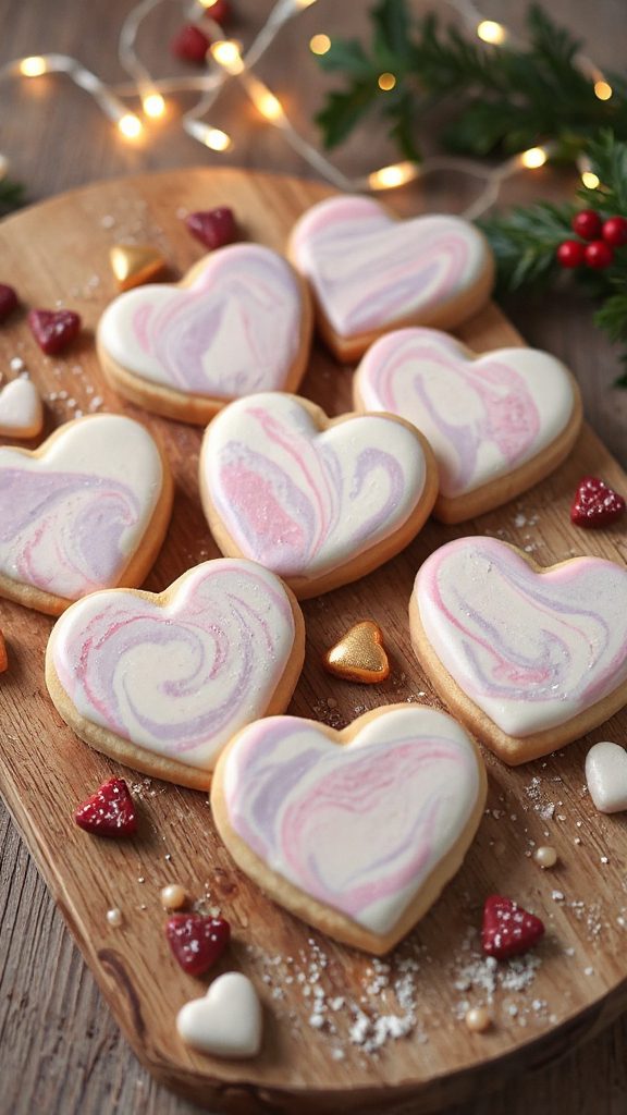 marbled heart cookie recipe