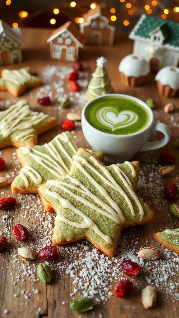 matcha chocolate lava cookies