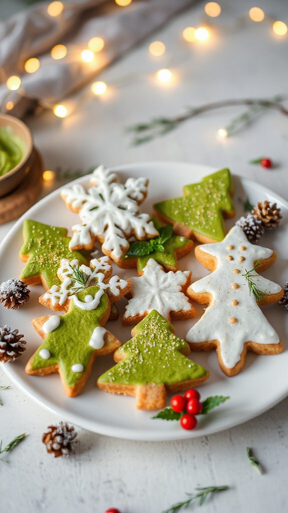 matcha green tea cookies