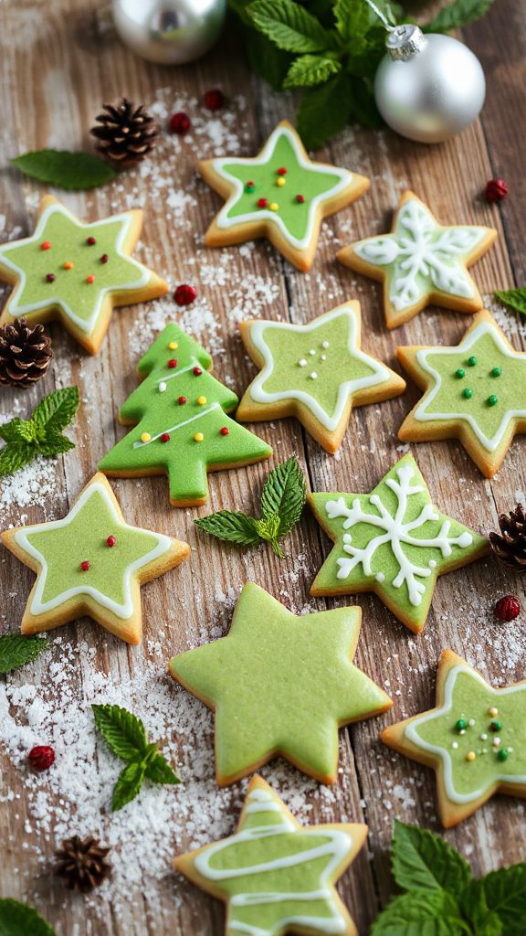 matcha green tea cookies
