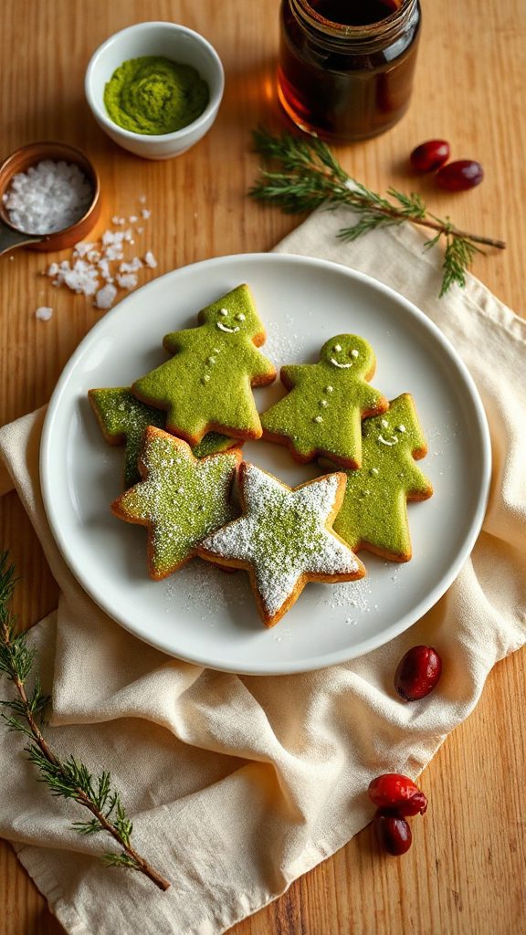 matcha molasses cookie recipe