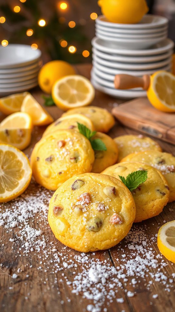meyer lemon chocolate cookies