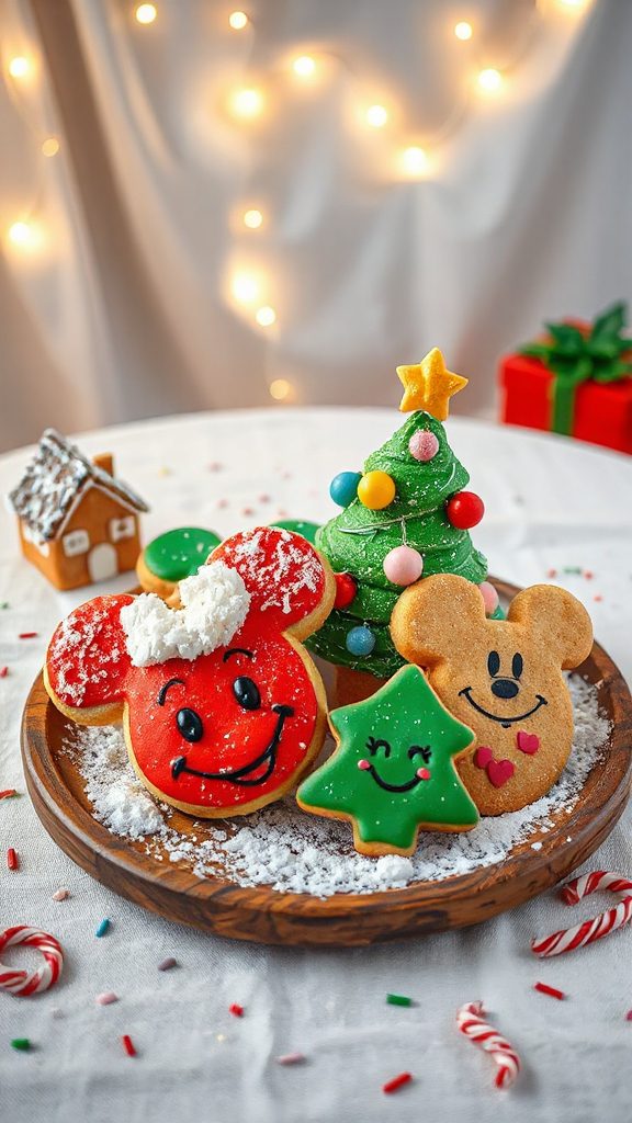 mickey mouse holiday cookies