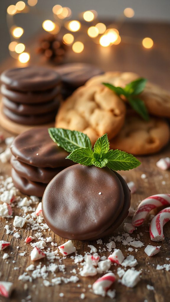 minty chocolate cookie delight