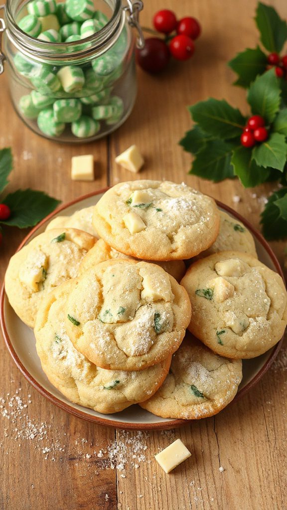 minty white chocolate delight