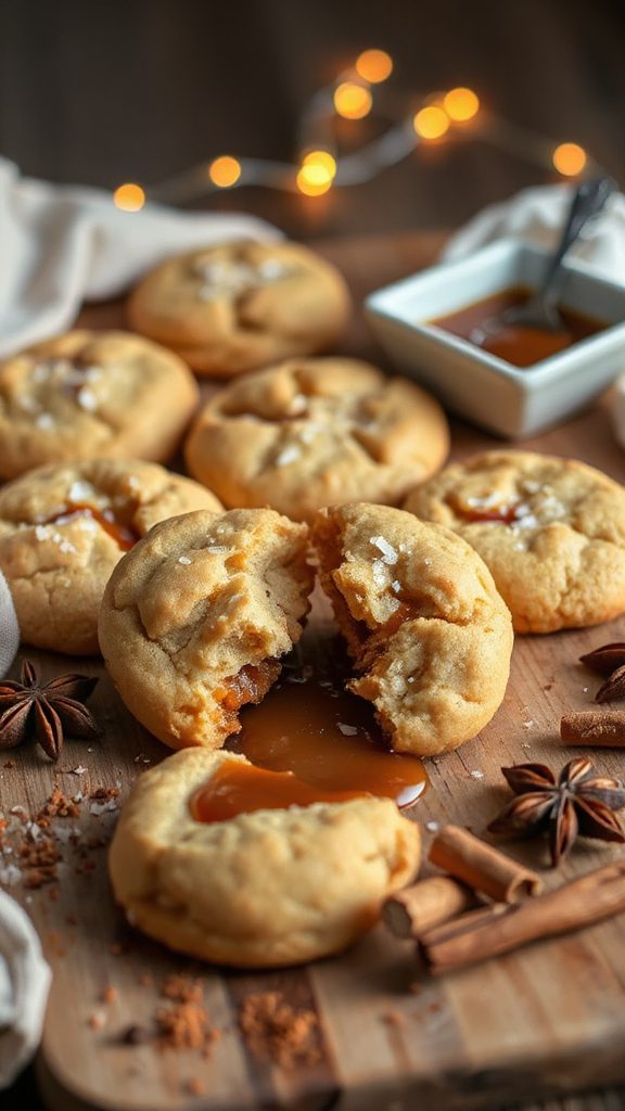 miso caramel ginger cookies