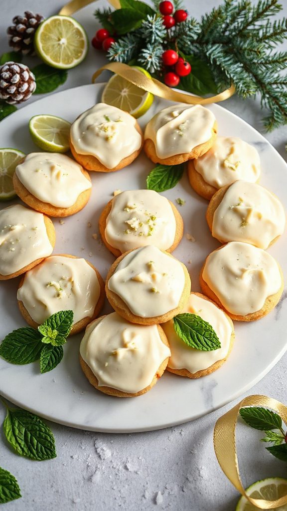 no bake lime cookie truffles