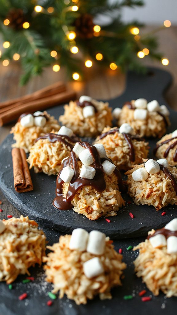 no bake s mores haystack treats
