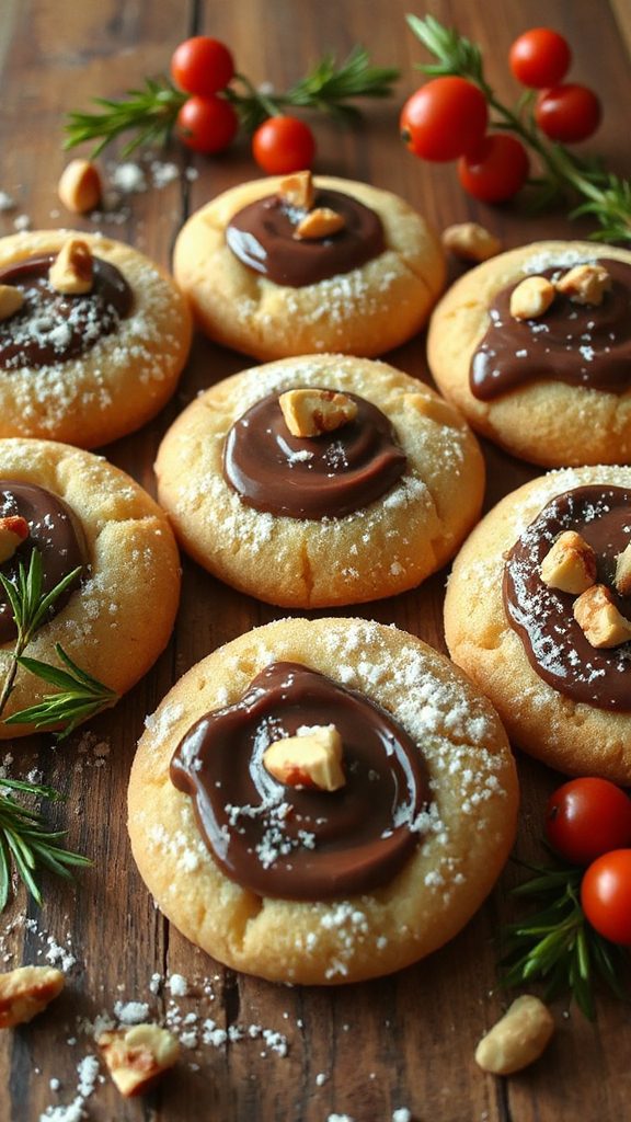 nutella chocolate chip cookies