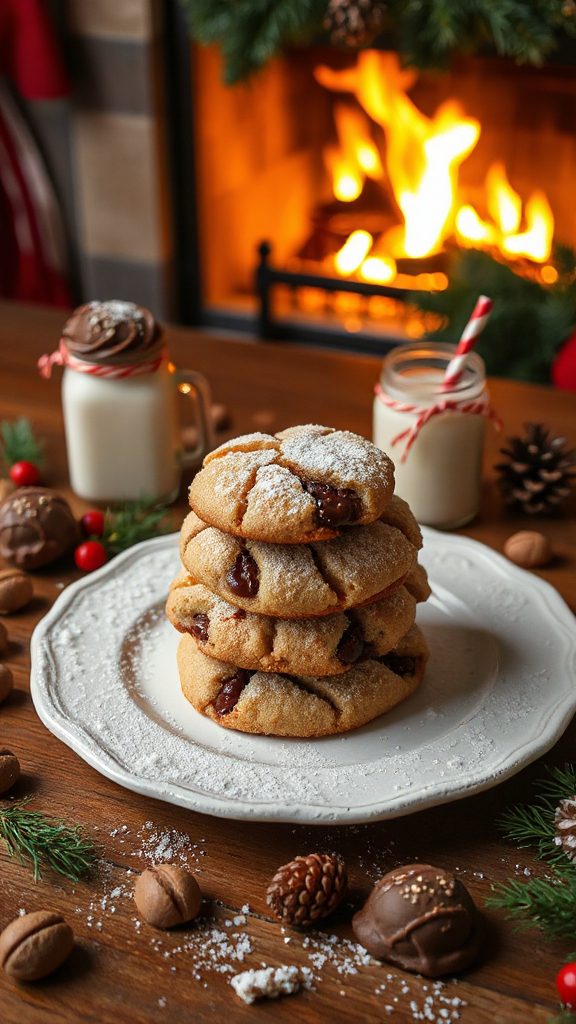 nutella hazelnut meltaway cookies