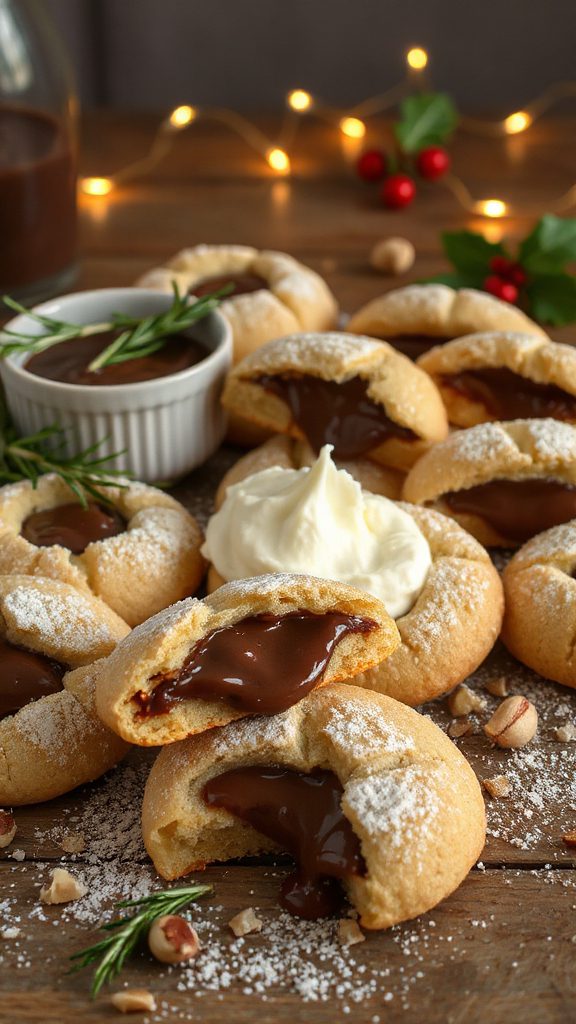 nutella stuffed ricotta cookies recipe