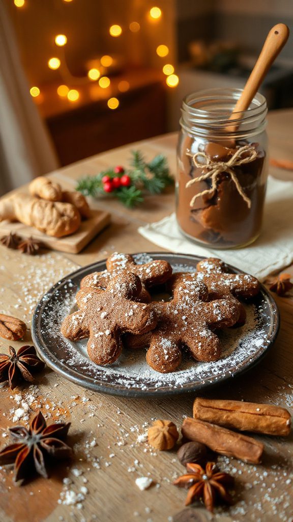 nutritious vegan gingerbread cookies