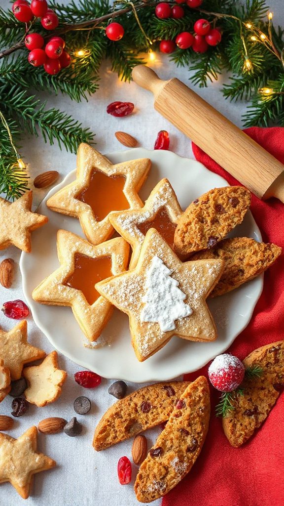 nutty biscotti with candy nutty biscotti with candy