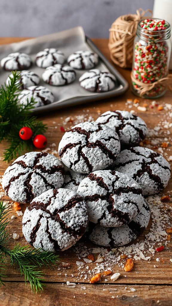 nutty black sesame cookies