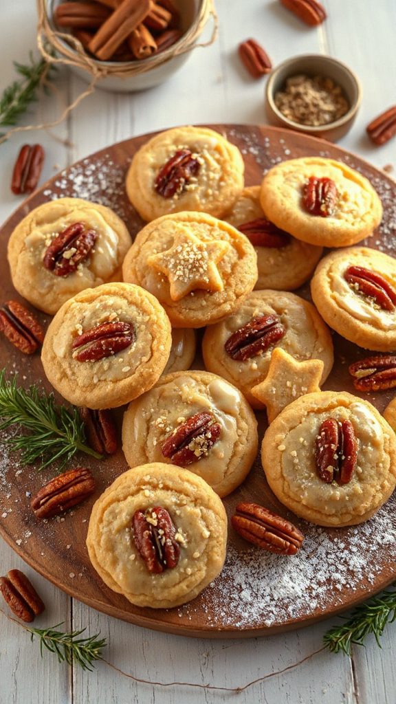 nutty sweet chewy cookies