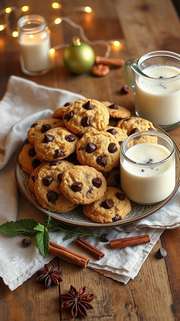 oat milk chocolate chip cookies