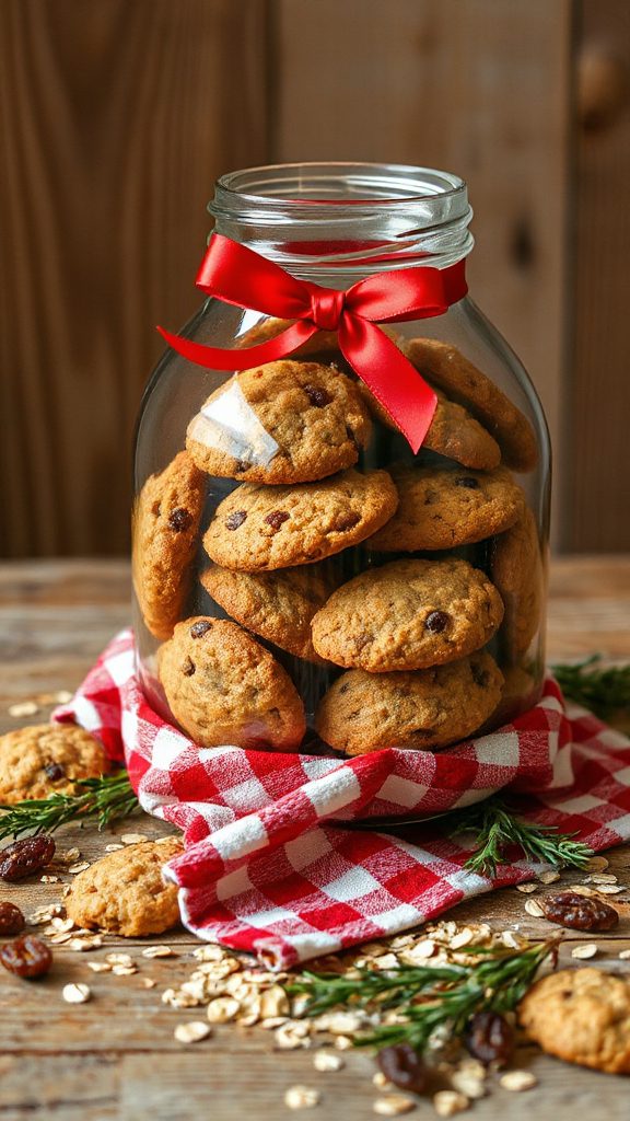 oatmeal raisin cookie jar