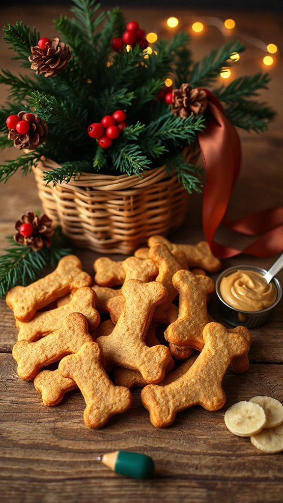 peanut butter banana biscuits