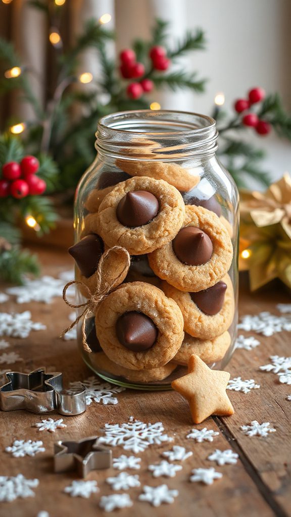 peanut butter chocolate cookies