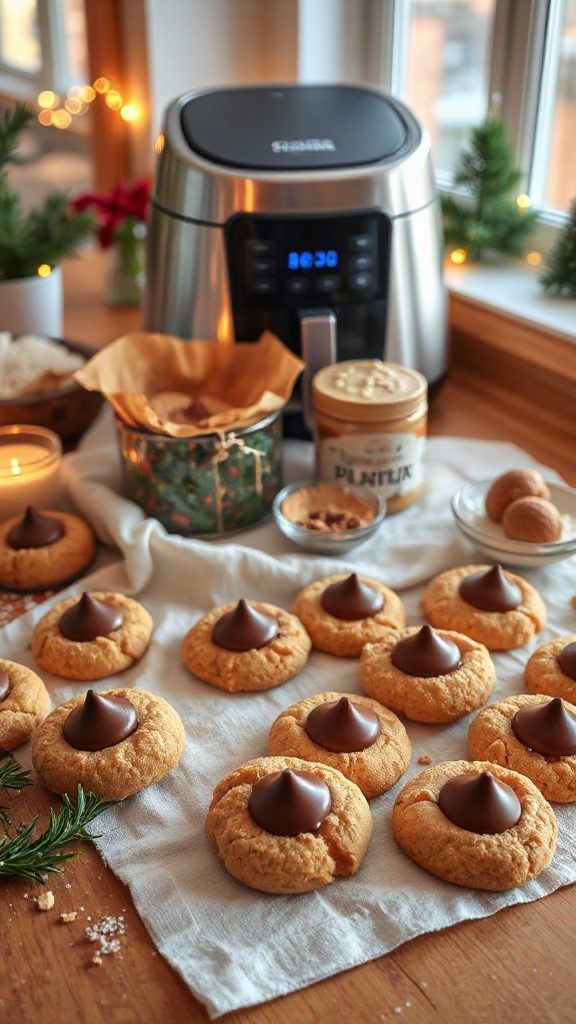 peanut butter chocolate cookies