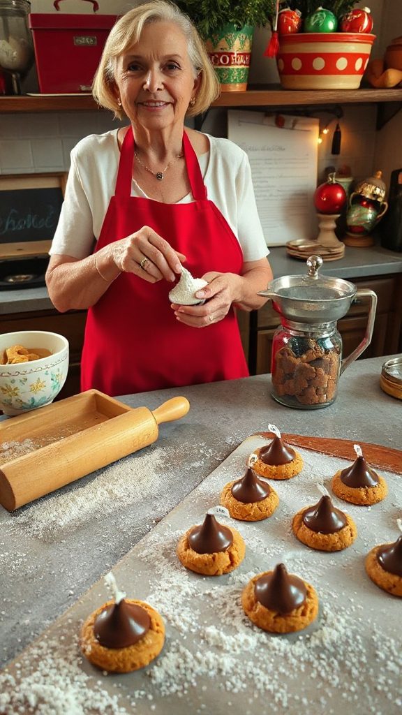 peanut butter chocolate cookies