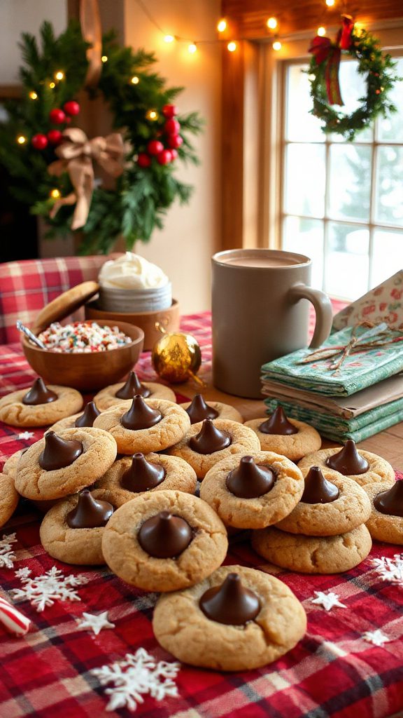 peanut butter chocolate cookies