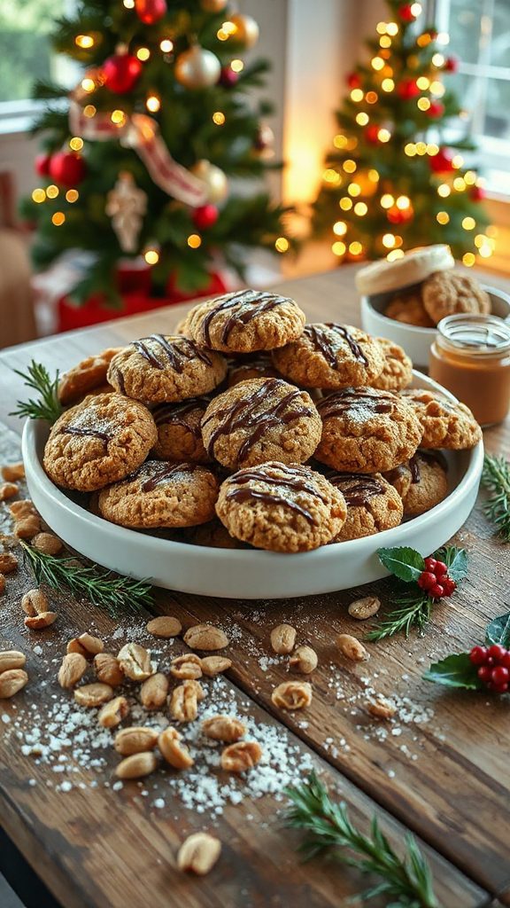 peanut butter oatmeal cookies