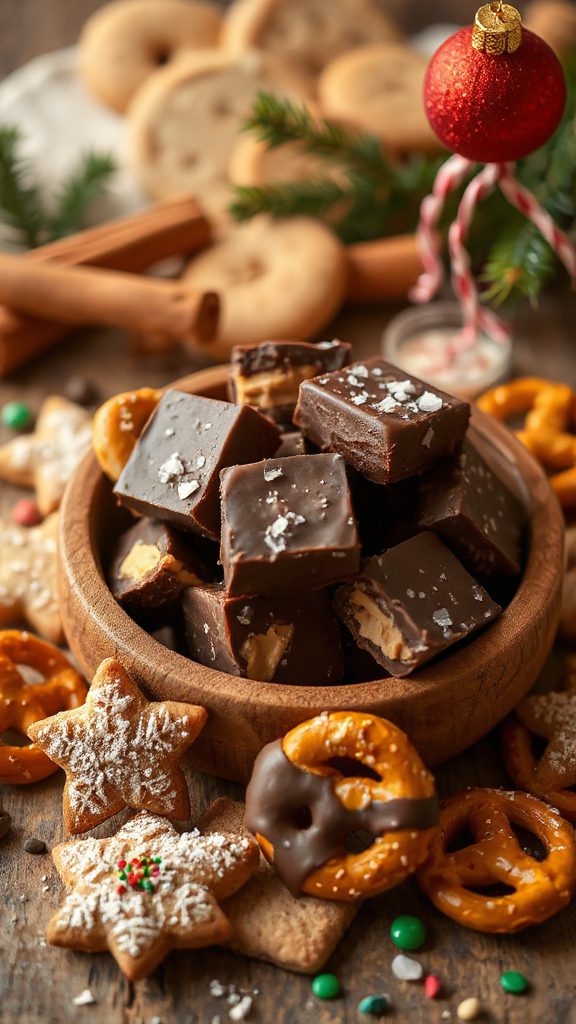 peanut butter pretzel fudge