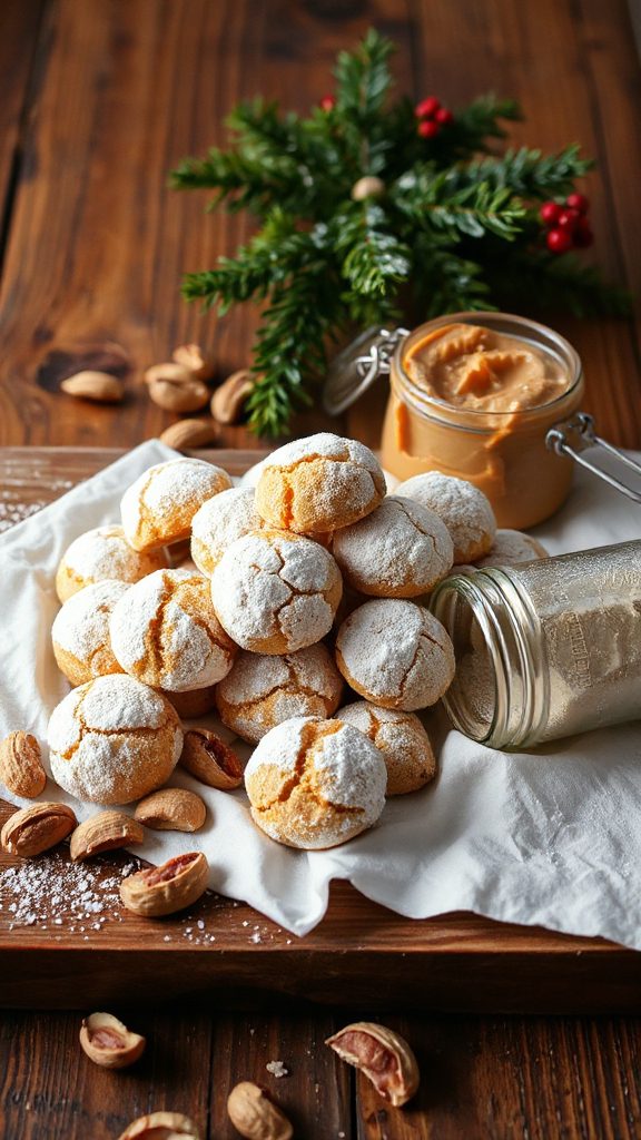 peanut butter snowball cookies