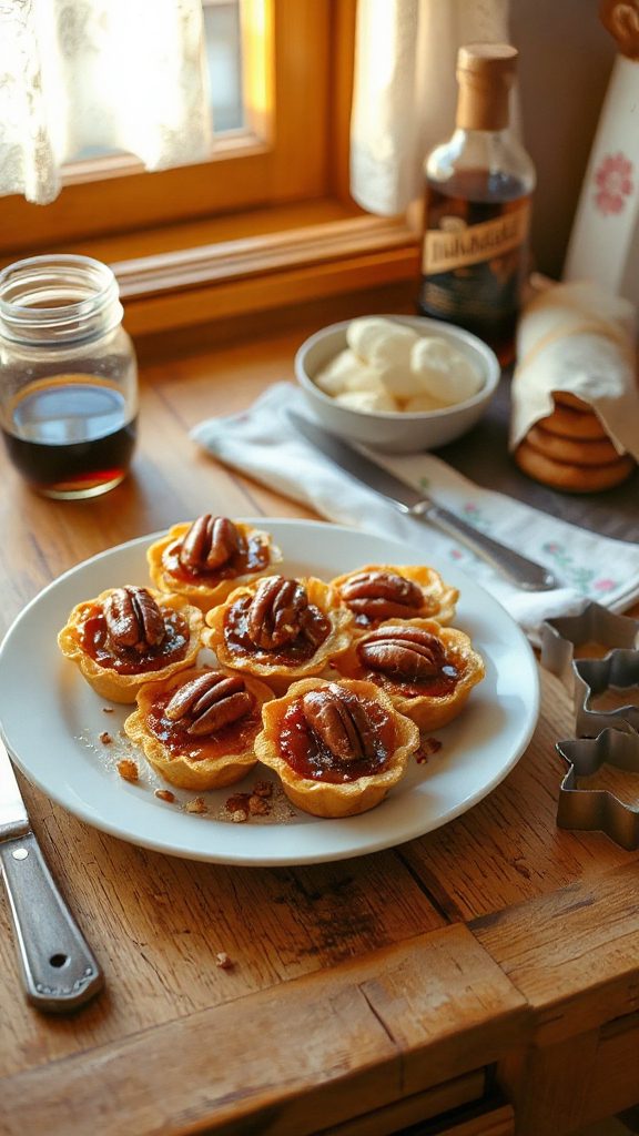 pecan filled pastry tarts