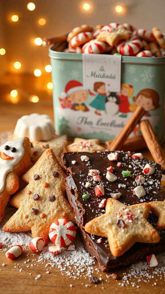 peppermint bark holiday treat