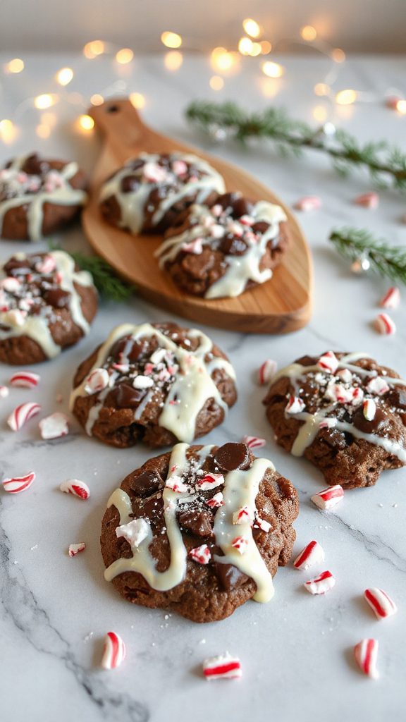 peppermint chocolate cookie delight