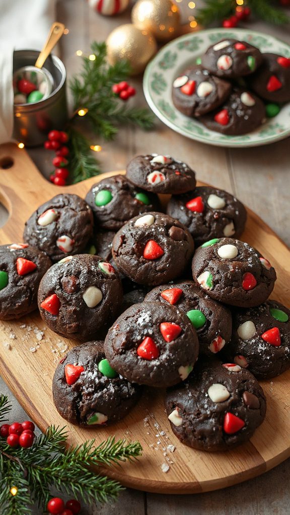 peppermint chocolate cookie delight