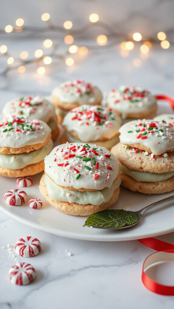 peppermint cookie sandwich recipe