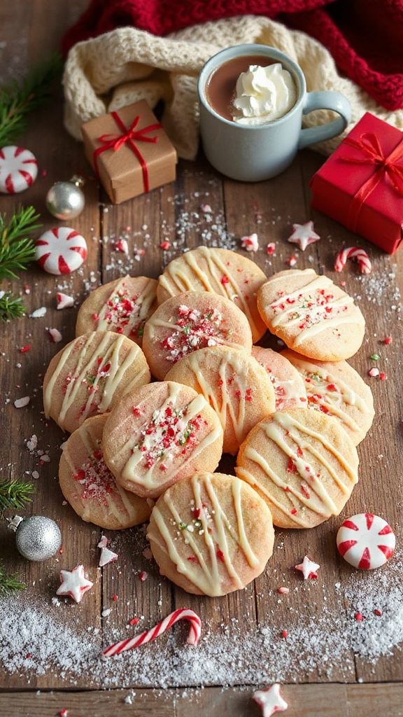 peppermint crisp sugar cookies