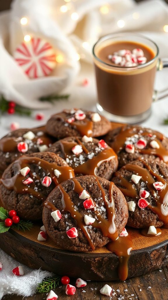 peppermint mocha cookie delight