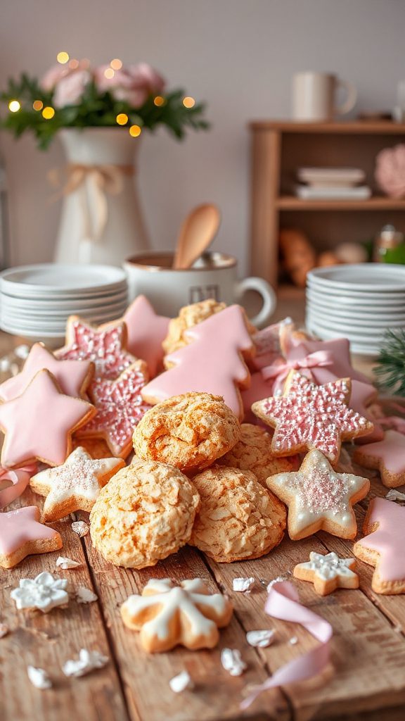 pink coconut macaroons recipe