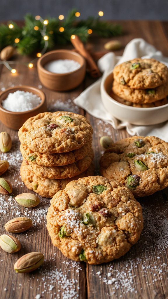 pistachio oatmeal cookie recipe