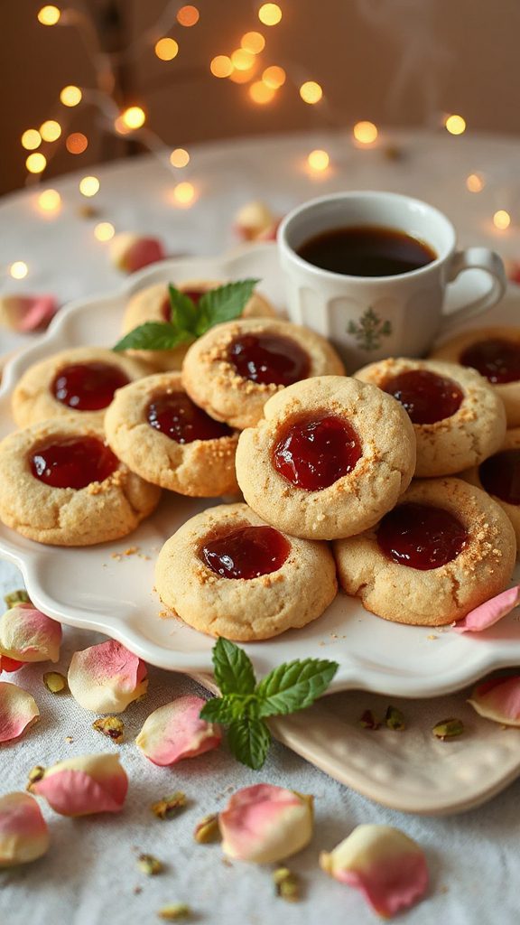 pistachio rose water cookies pistachio rose water cookies