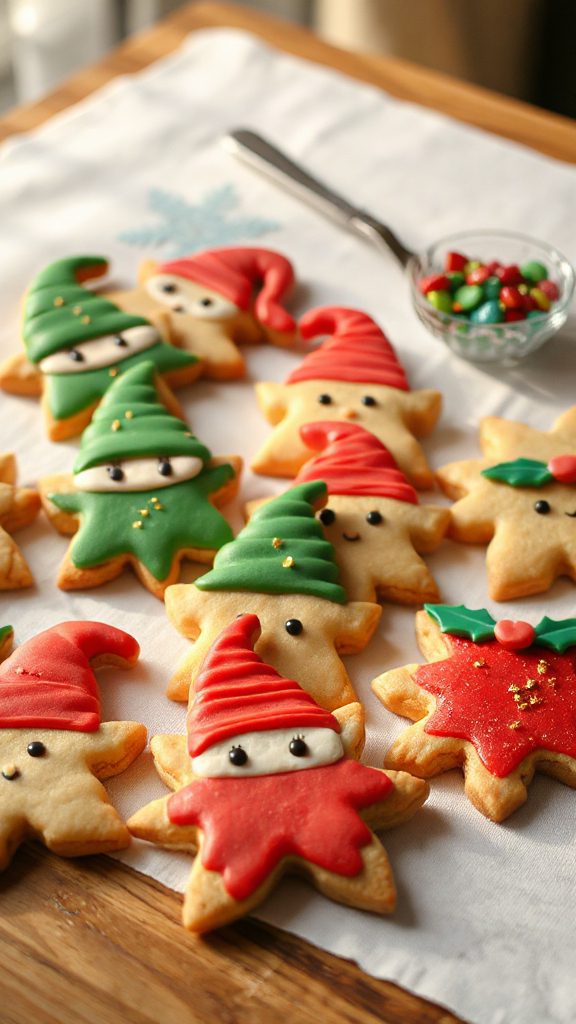 playful holiday elf cookies playful holiday elf cookies
