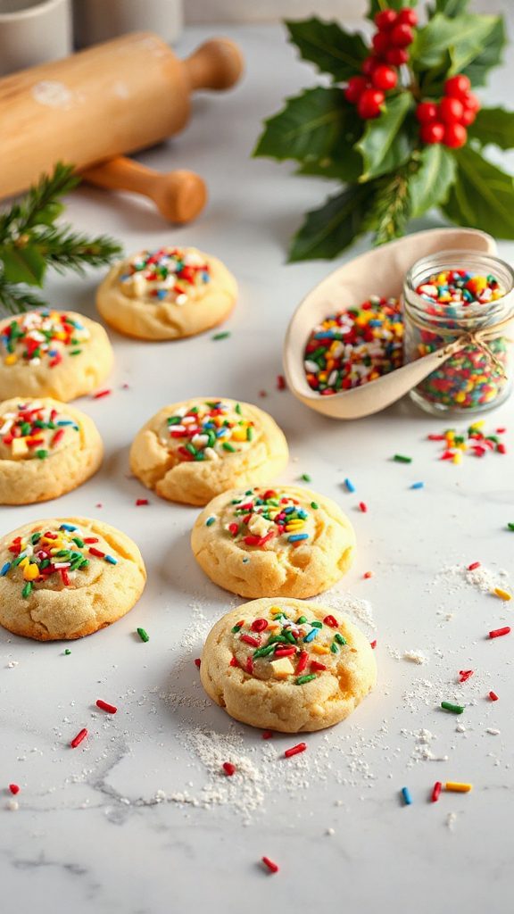 prepare festive cookie dough