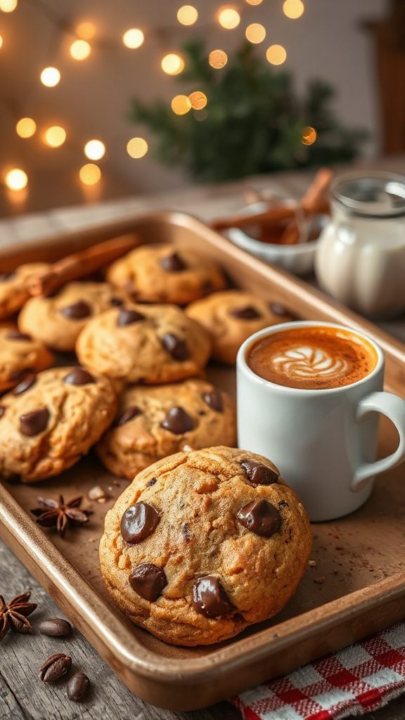 pumpkin spice chocolate cookies pumpkin spice chocolate cookies