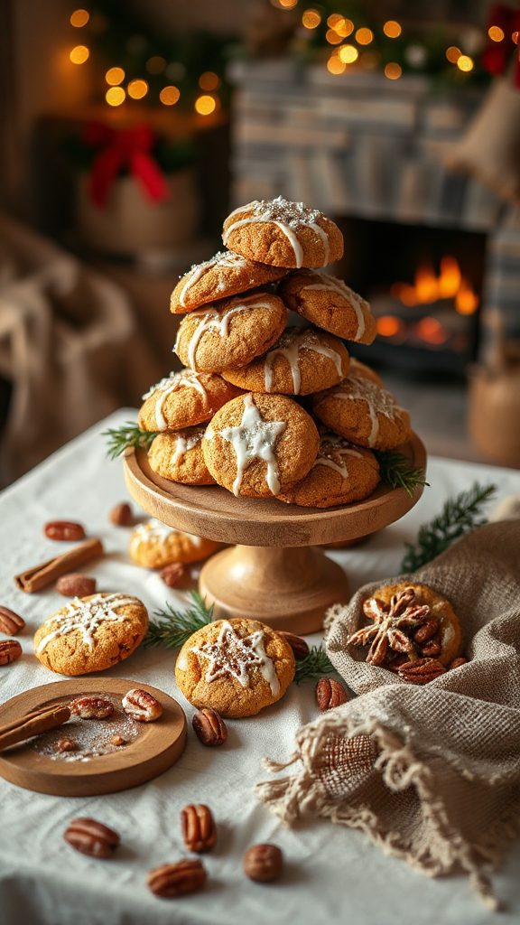 pumpkin spice cowboy cookies