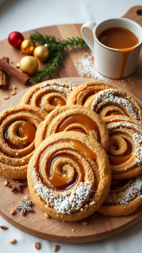 pumpkin spice tahini cookies